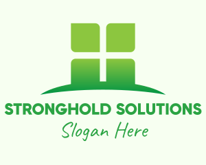 Green Organic Company logo design