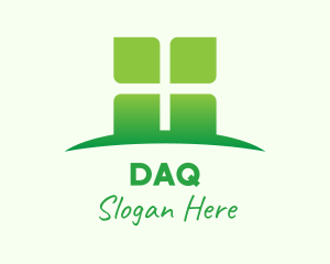 Green Organic Company logo design