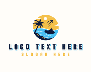 Resort - Travel Vacation Resort logo design