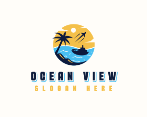 Travel Vacation Resort logo design