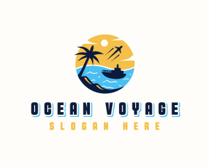 Travel Vacation Resort logo design