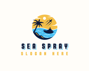 Travel Vacation Resort logo design