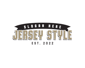Jersey - Generic Masculine Sports logo design