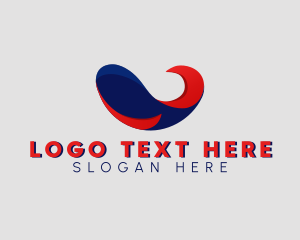 Modern - Abstract Wave Company logo design