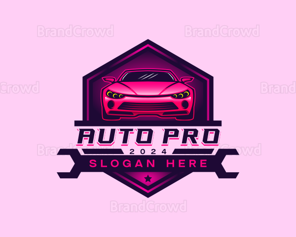 Automotive Mechanic Car Racer Logo