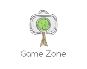 Purse - Camera Tree Sketch logo design