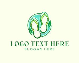 Summer - Summer Slipper Footwear logo design