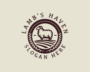 Sheep Animal Farm logo design