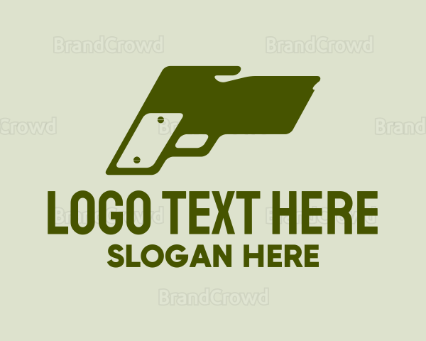 Green Dog Handgun Logo