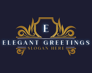 Elegant Crest Boutique logo design