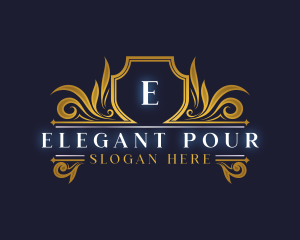 Elegant Crest Boutique logo design