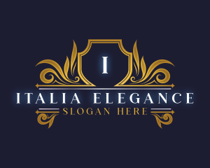 Elegant Crest Boutique logo design