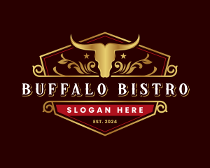 Buffalo Ranch Farm logo design