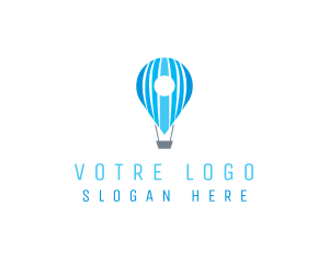 Air Balloon Travel Logo