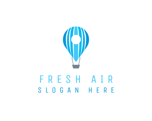 Air Balloon Travel logo design