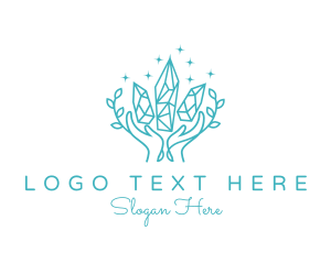 Luxury - Precious Gem Crystal logo design