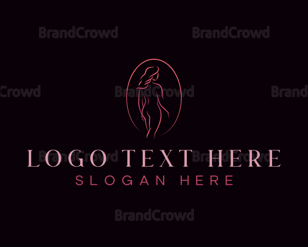 Sexy Woman Body Logo