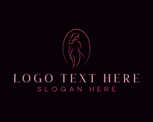 Spa - Sexy Woman Body logo design