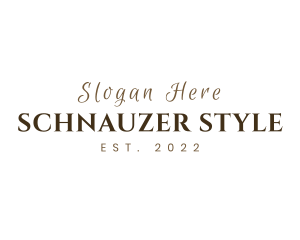 Luxurious Style Business logo design