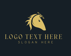 Horse Breeding - Equestrian Horse Breeding logo design