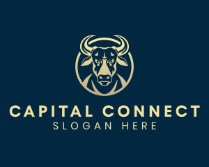 Bull Investment Financing logo design