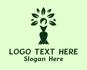 Leaf - Organic Female Skincare logo design
