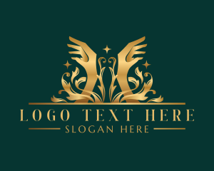 Luxury - Luxury Hand Wellness Lifestyle logo design