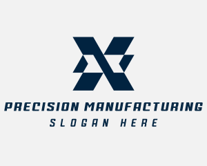 Manufacturing - Professional Industrial Construction logo design