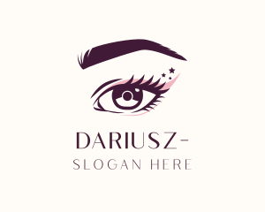 Stars - Dreamy Eyelash Brows logo design