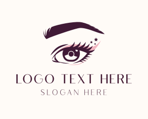 Beautician - Dreamy Eyelash Brows logo design