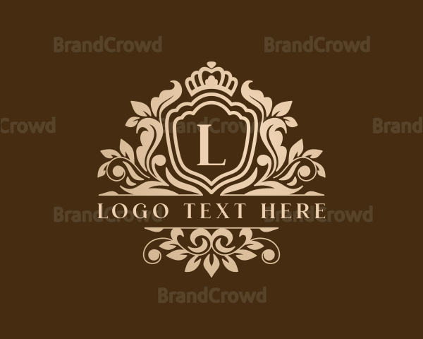 Stylish Royal Crown Logo