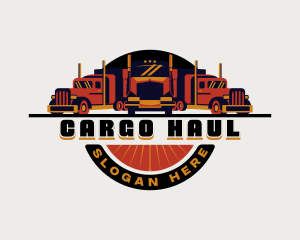 Truck Fleet Haulage logo design