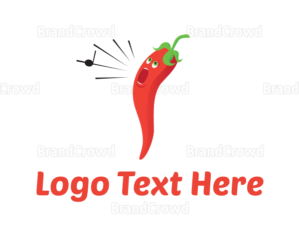 Singer Chili Pepper Logo