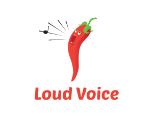 Singer Chili Pepper logo design