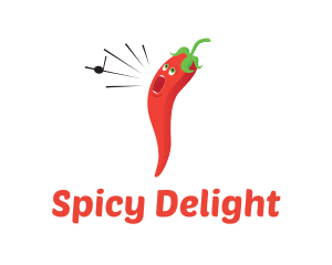 Tabasco - Singer Chili Pepper logo design