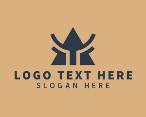 Construction - Architectural Triangle Letter Y logo design