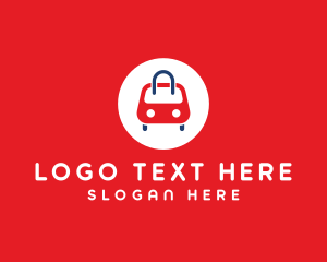 Market - Car Shopping Bag logo design