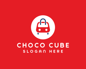 Retailer - Car Shopping Bag logo design
