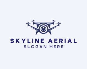 Aerial - Drone Aerial Photographer logo design