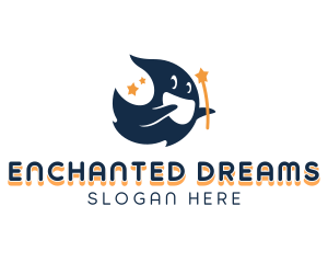 Magical - Ghost Magical Star logo design