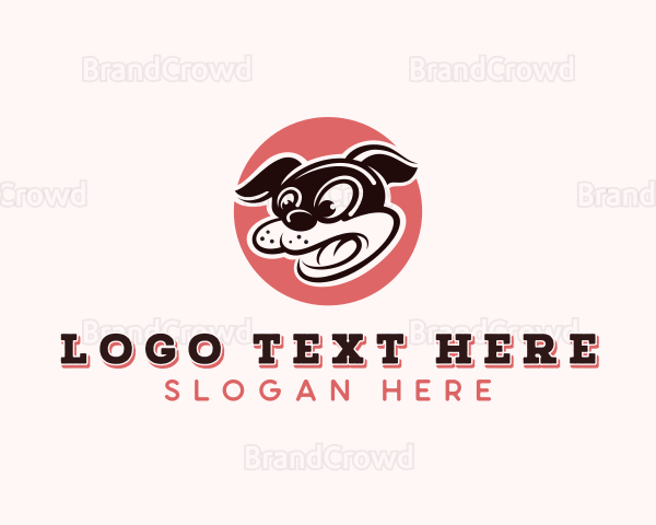 Dog Cartoon Character Logo