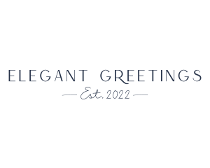 Elegant Classy Wellness logo design