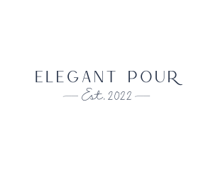 Elegant Classy Wellness logo design