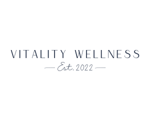 Elegant Classy Wellness logo design