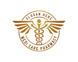 Pharmacist - Pharmacist Caduceus Consultation logo design