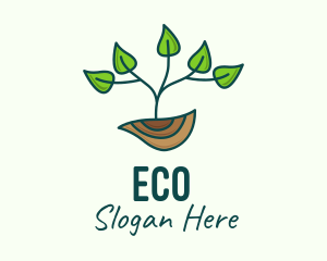 Tree Planting Conservation Logo