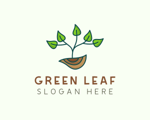 Tree Planting Conservation logo design