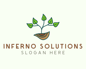 Tree Planting Conservation logo design