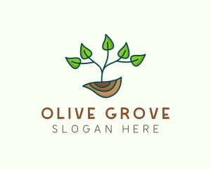 Tree Planting Conservation logo design