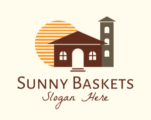 Sunset Religious Facility logo design